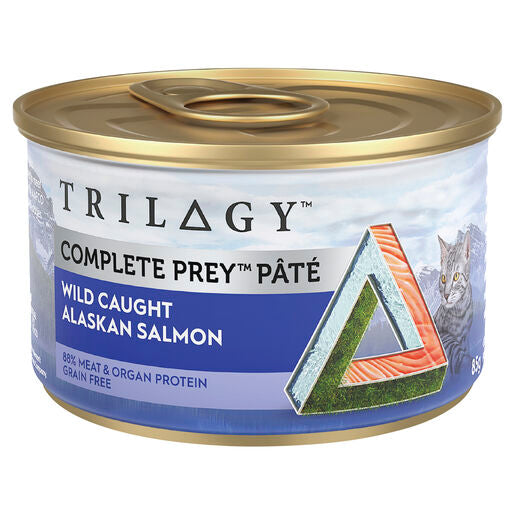 Trilogy™ Complete Prey™Adult Wet Cat Food Pâté Wild Alaskan Salmon 85g