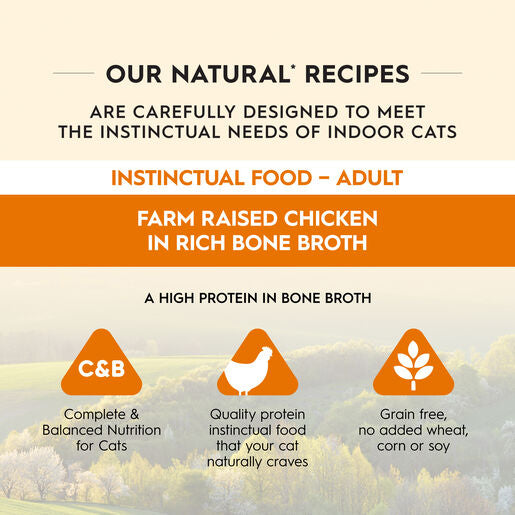 Trilogy™ Adult Wet Cat Food Farm Raised Chicken In Bone Broth 85g