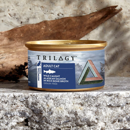 Trilogy™ Adult Wet Cat Food Wild Caught Alaskan Salmon In Bone Broth 85g