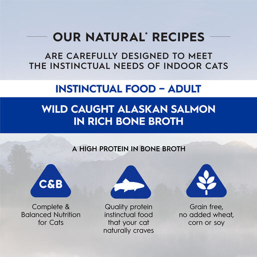 Trilogy™ Adult Wet Cat Food Wild Caught Alaskan Salmon In Bone Broth 85g