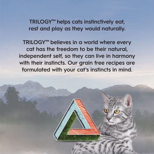 Trilogy™ Adult Wet Cat Food Wild Caught Alaskan Salmon In Bone Broth 85g