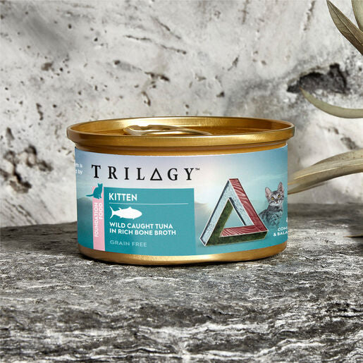 Trilogy™ Kitten Wet Cat Food Wild Caught Tuna In Bone Broth 85g