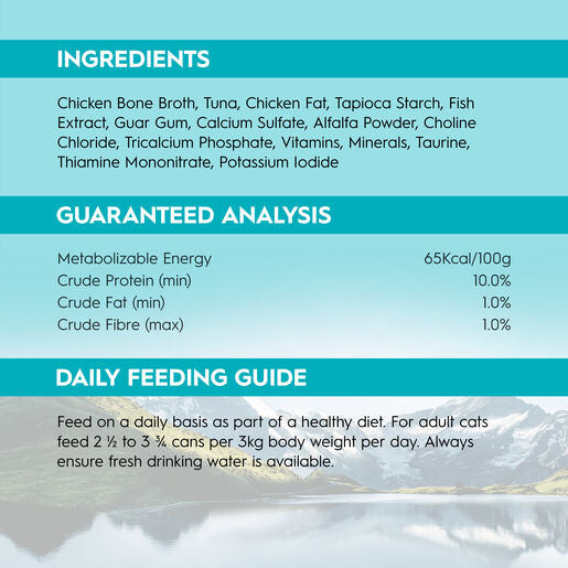 Trilogy™ Kitten Wet Cat Food Wild Caught Tuna In Bone Broth 85g