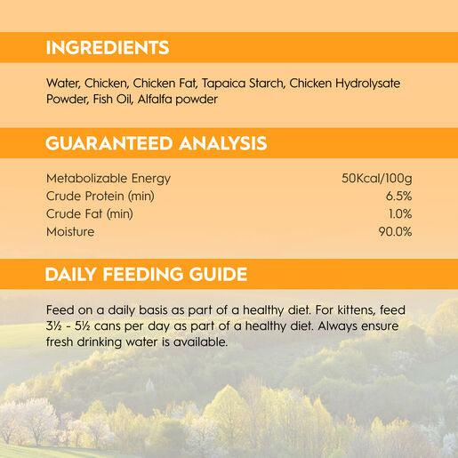 Trilogy™ Hydrating Protein Mousse Kitten Wet Food Farm Raised Chicken 85g