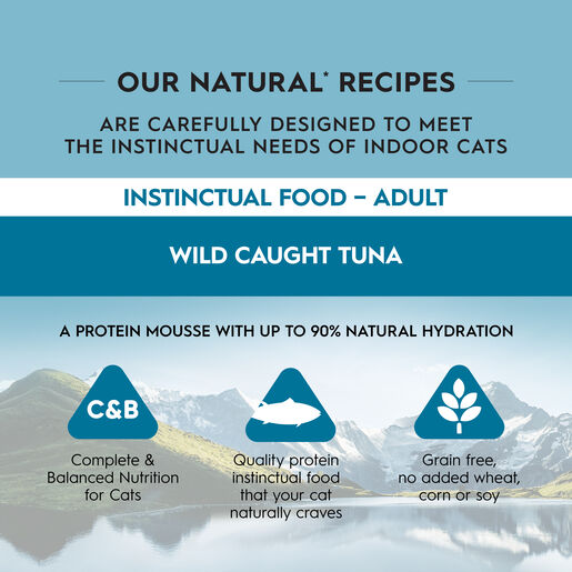 Trilogy™ Hydrating Protein Mousse Adult Wet Cat Food Wild Caught Tuna 85g