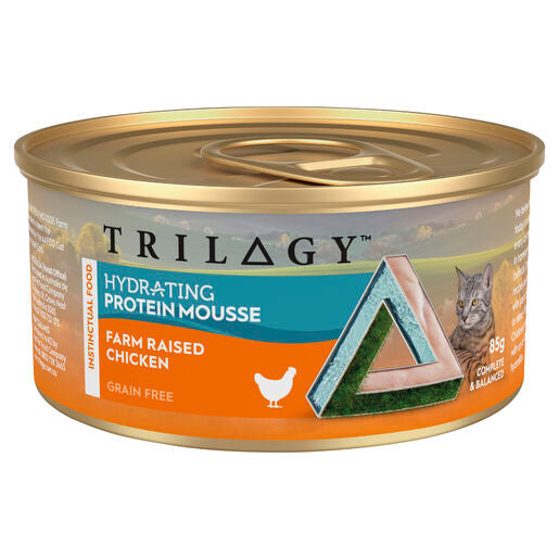 Trilogy™ Hydrating Protein Mousse Adult Wet Cat Food Farm Raised Chicken 85g