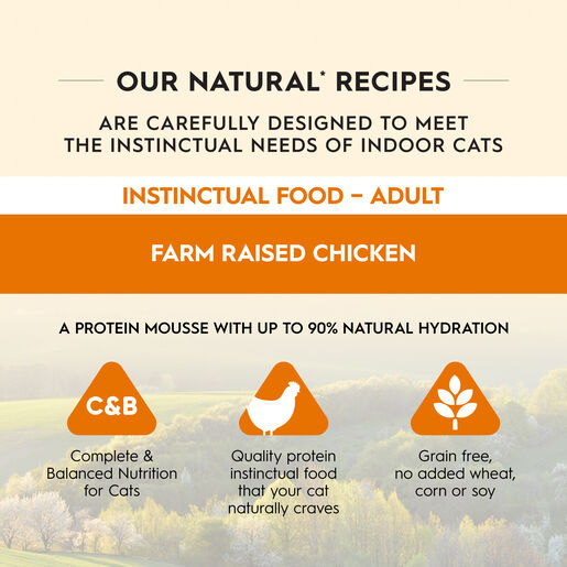 Trilogy™ Hydrating Protein Mousse Adult Wet Cat Food Farm Raised Chicken 85g