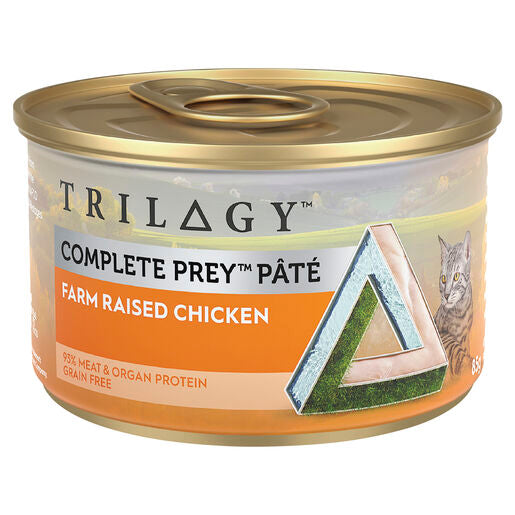 Trilogy™ Complete Prey™ Wet Cat Food Pâté Farm Raised Chicken 85g