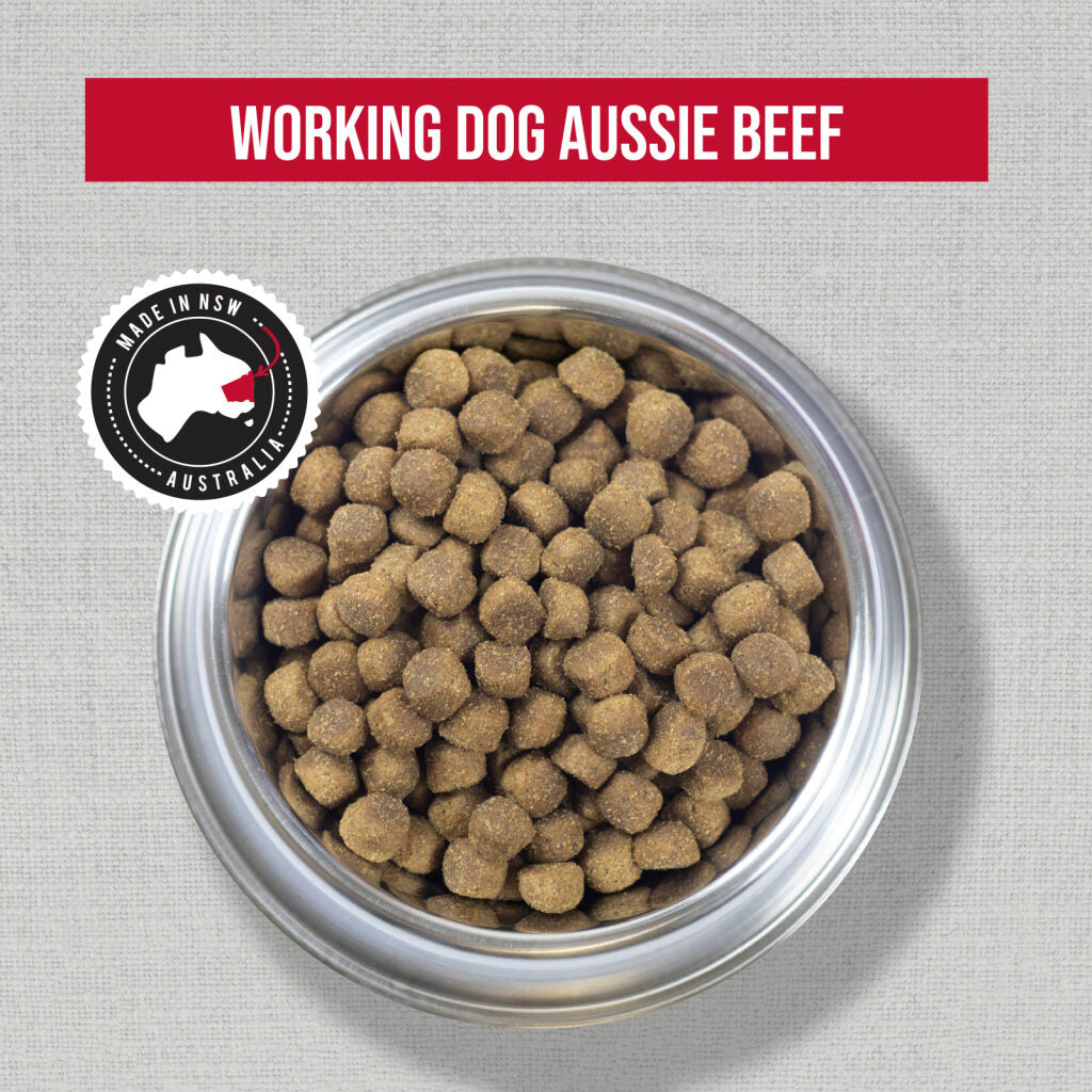 Stockman & Paddock Working Dog Aussie Beef Adult Dry Dog Food 20kg