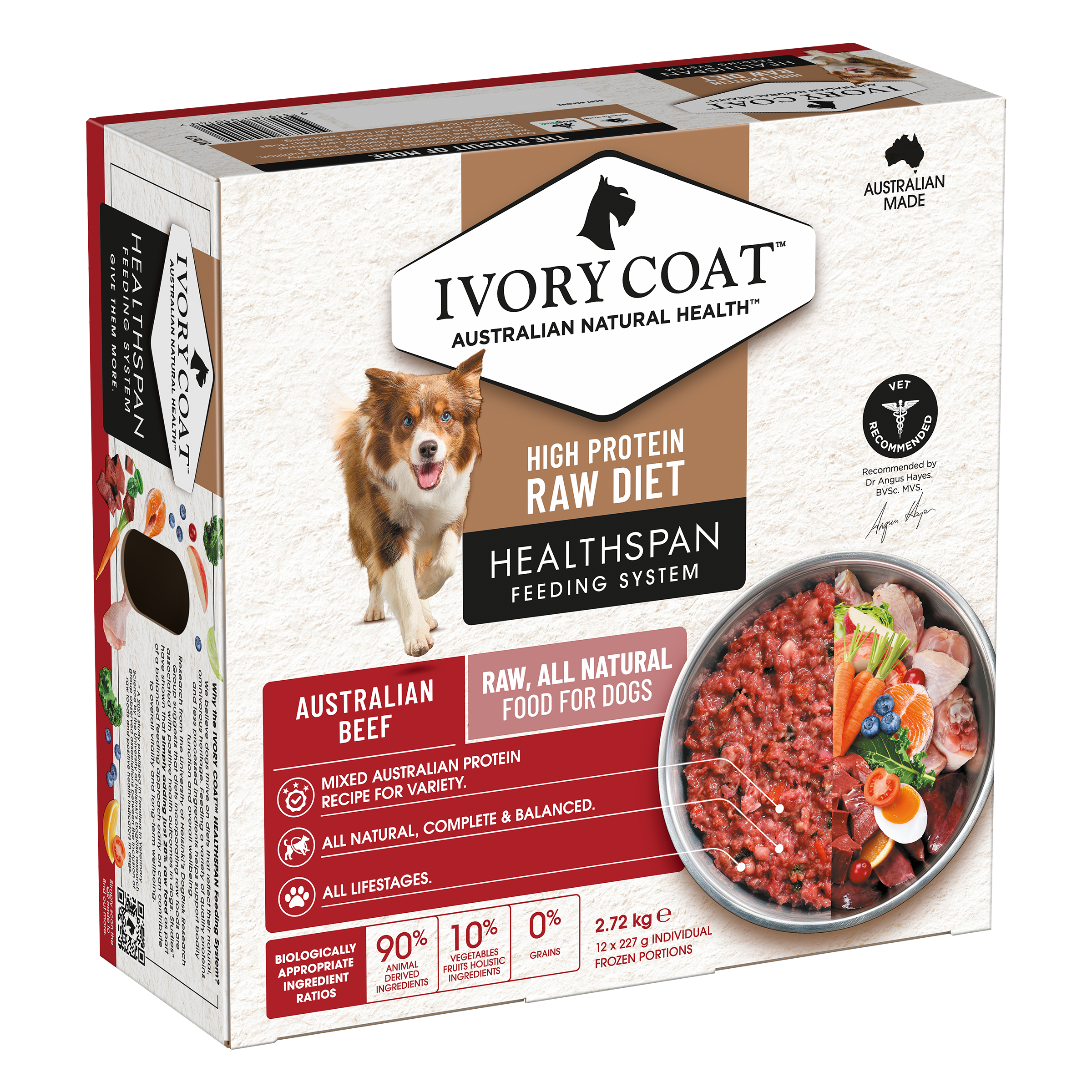 Ivory Coat Raw Diet Australian Beef 12 x 227g