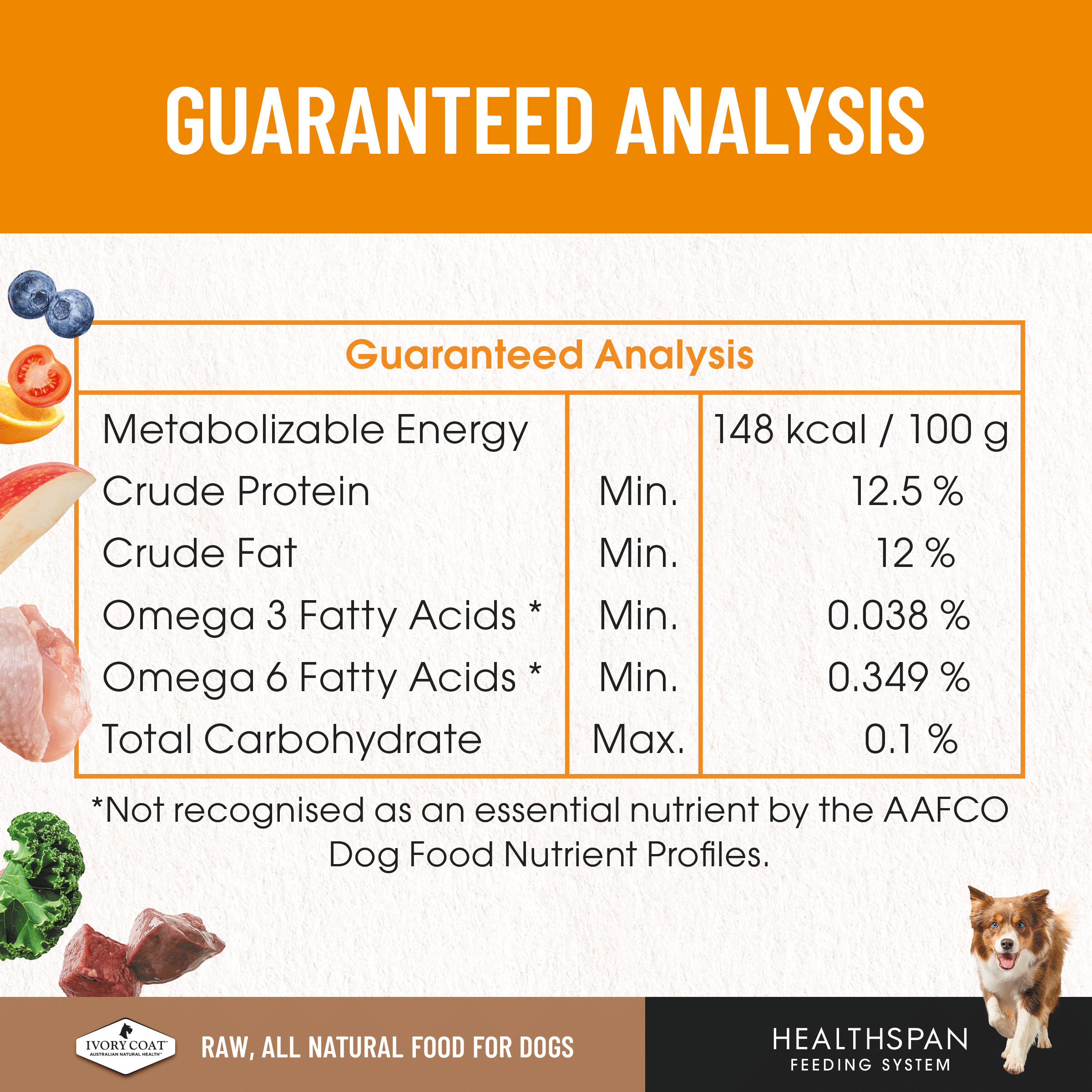 Ivory Coat Raw Diet Australian Chicken 12 x 227g