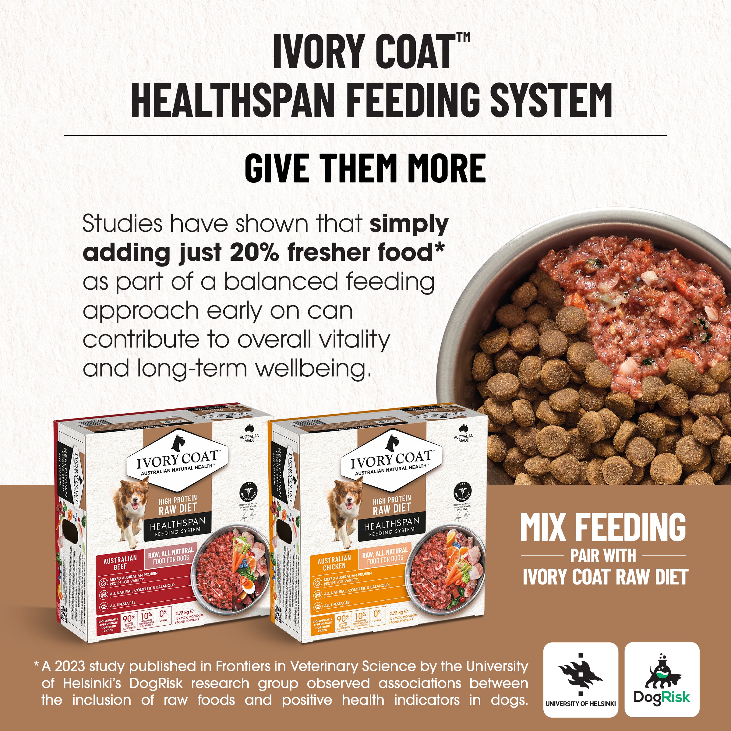 IVORY COAT Grain Free Dry Puppy Food Chicken 2kg