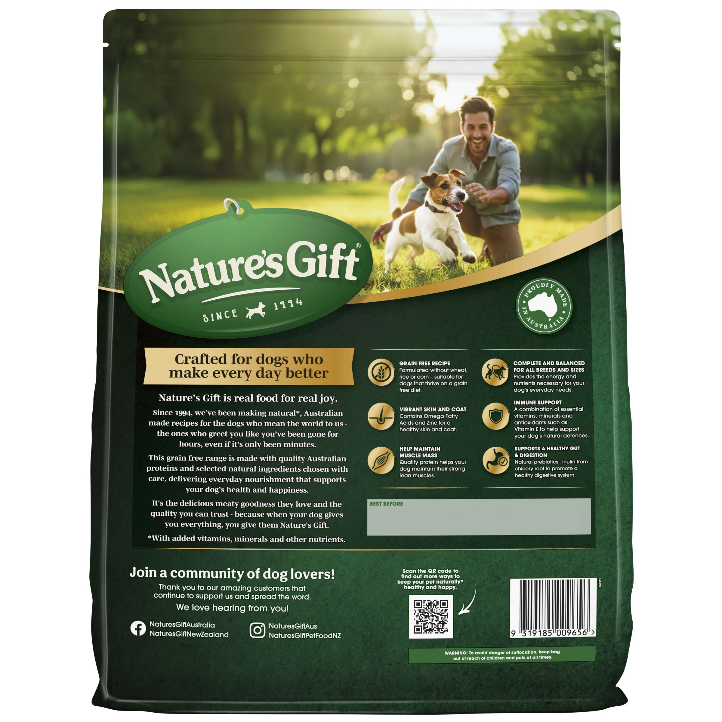 Nature's Gift with Wild Game Adult All Breeds 6.5kg