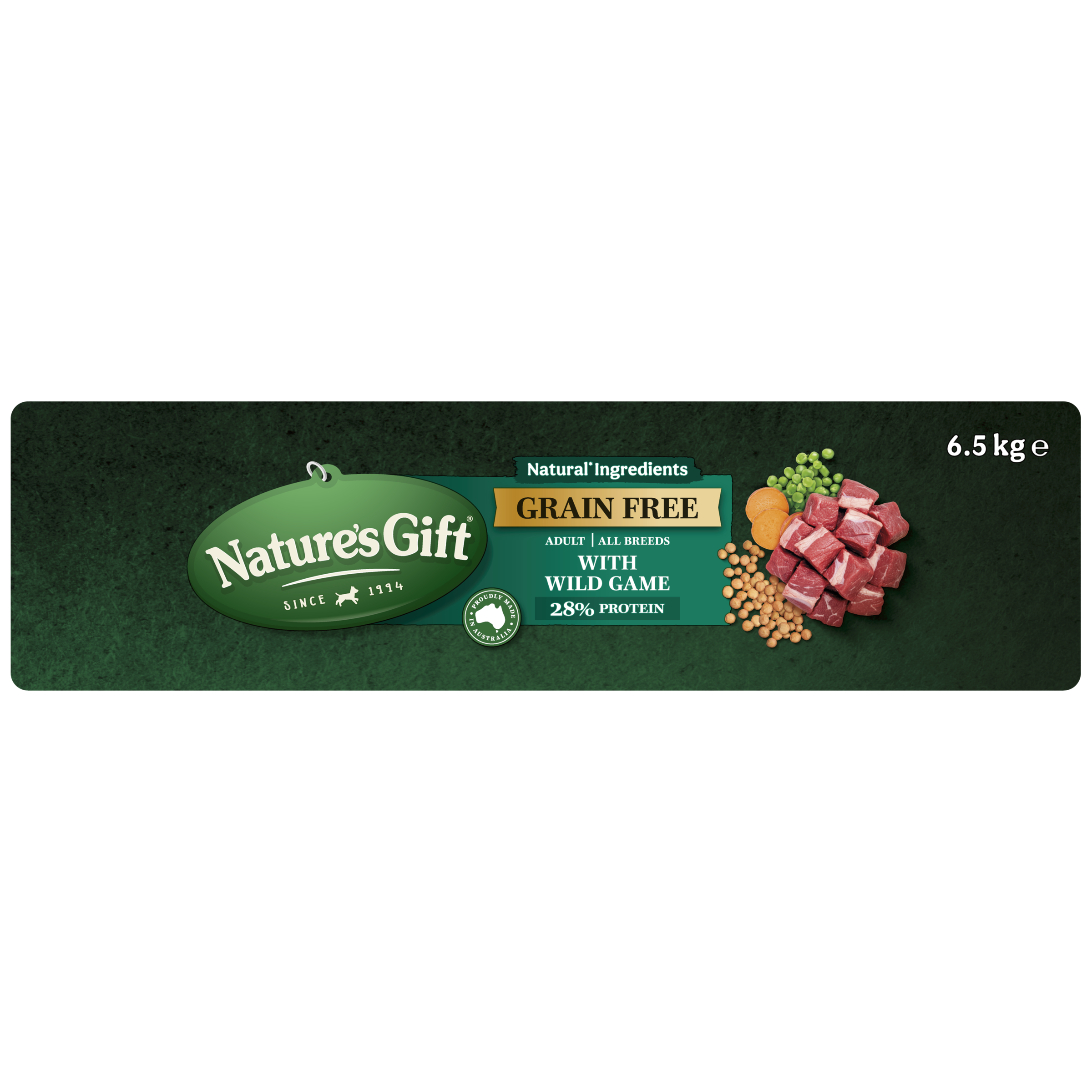 Nature's Gift with Wild Game Adult All Breeds 6.5kg