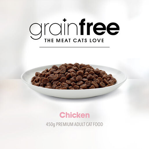 Fussy Cat Grain Free Chicken Kitten Dry Food 450g