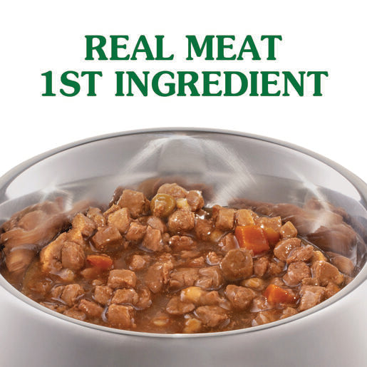 Nature's Gift Casserole Beef, Vegetable & Barley Adult Wet Dog Food 100g x 9 Pack