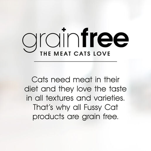 Fussy Cat Grain Free Prime Steak Mince with Chicken Chilled Cat Food 5 x 90g