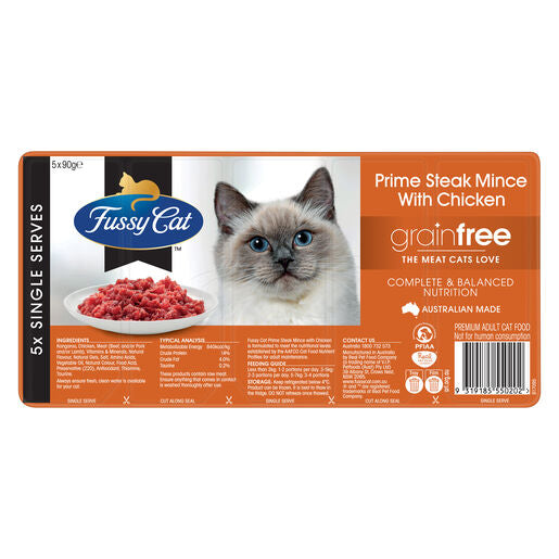 Fussy cat grain free woolworths best sale