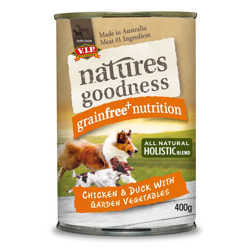 Natures Goodness Grain Free Kangaroo with Sweet Potato and Green Beans Real Pet Food Company