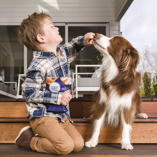 Farmers Market Home-Styled Shreds with Chicken Carrots and Cranberries Chilled Dog Food 250g