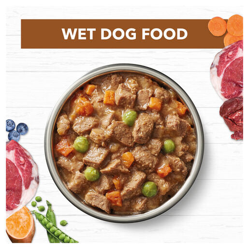 IVORY COAT Grain Free Adult Wet Dog Food Lamb & Kangaroo Stew 400g