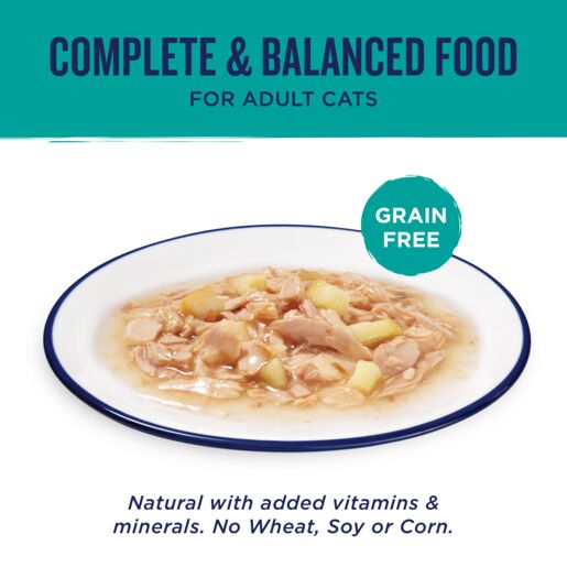 Farmers Market Grain Free Fish Collection Adult Wet Cat Food 6x80g